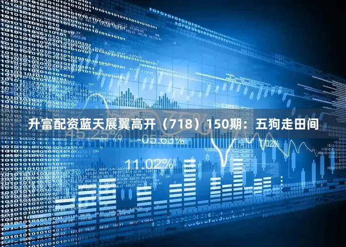 升富配资蓝天展翼高开（718）　　150期：五狗走田间