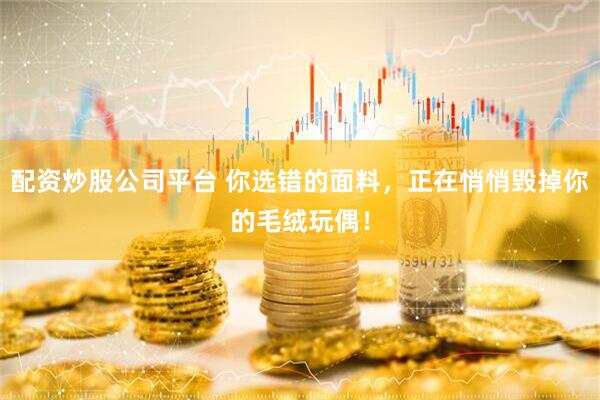 配资炒股公司平台 你选错的面料，正在悄悄毁掉你的毛绒玩偶！